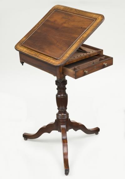 Regency Combination Reading Writing Table Circa 1810