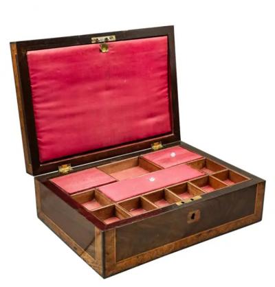 Regency Cube Parquetry Box