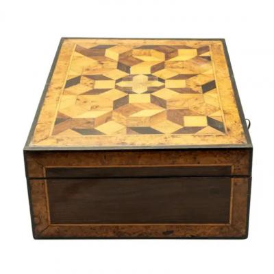 Regency Cube Parquetry Box