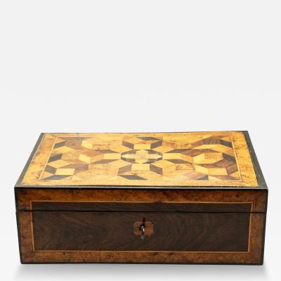 Regency Cube Parquetry Box