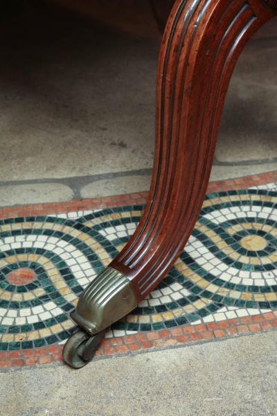 Regency Curule Form Writing Table