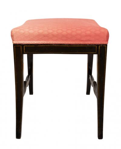 Regency Ebonized Bench
