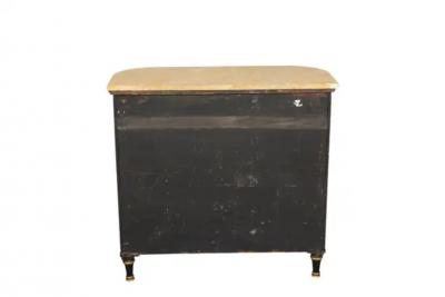 Regency Ebonized and Giltwood Credenza