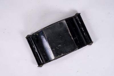 Regency English Cheese Coaster in Ebonized Tole