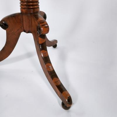 Regency Games Table with Chessboard Top and Oyster Veneer English circa 1830