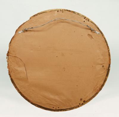 Regency Giltwood Convex Mirror