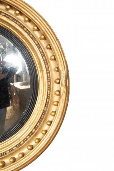 Regency Giltwood Convex Mirror