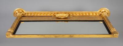 Regency Giltwood Ovemantle Mirror