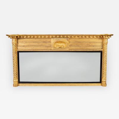 Regency Giltwood Ovemantle Mirror