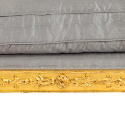 Regency Giltwood Three seater Sofa