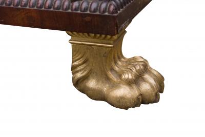 Regency Mahogany And Brass Inlaid Credenza From Westport House Ireland