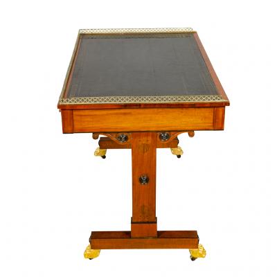 Regency Mahogany And Inlaid Writing Table