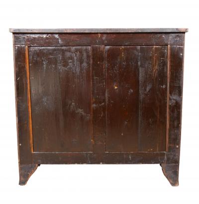 Regency Mahogany And Rosewood Banded Chest Of Drawers