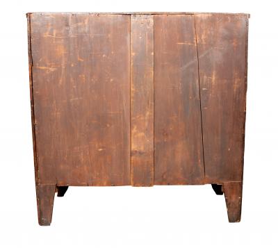 Regency Mahogany Bowfront Chest Of Drawers