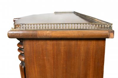 Regency Mahogany Bowfront Credenza