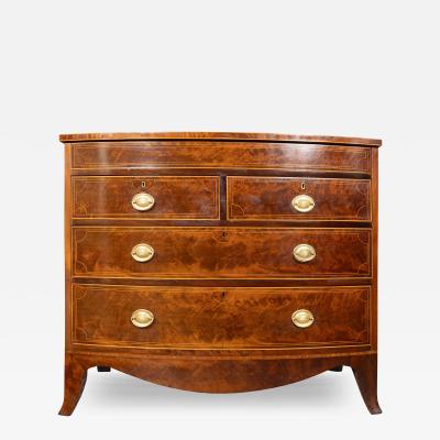 Regency Mahogany Chest Of Drawers