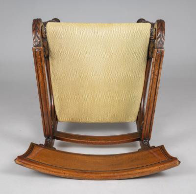 Regency Mahogany Desk Open Armchair
