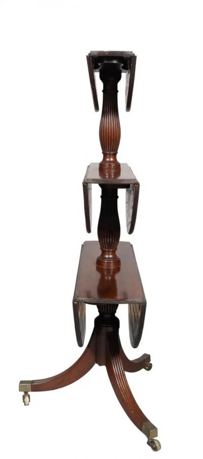 Regency Mahogany Dessert Stand