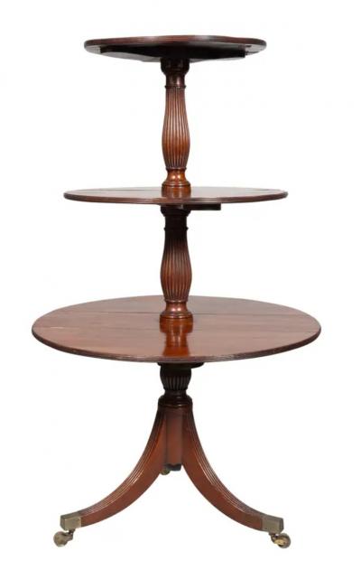 Regency Mahogany Dessert Stand
