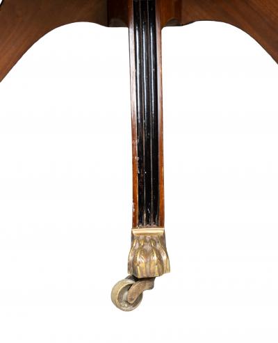 Regency Mahogany Drum Table