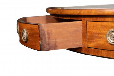 Regency Mahogany Drum Table