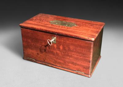 Regency Mahogany Fitted Apothecary s Box