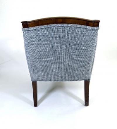 Regency Mahogany Library Armchair