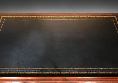 Regency Mahogany Library Table