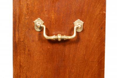 Regency Mahogany Open Bookcase