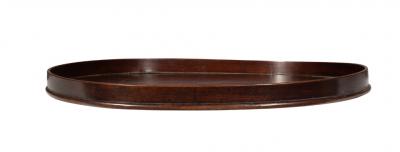 Regency Mahogany Oval Tray