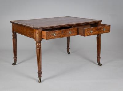 Regency Mahogany Partners Writing Table