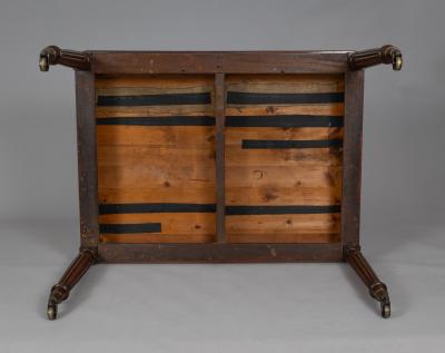 Regency Mahogany Partners Writing Table