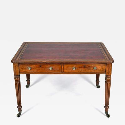 Regency Mahogany Partners Writing Table