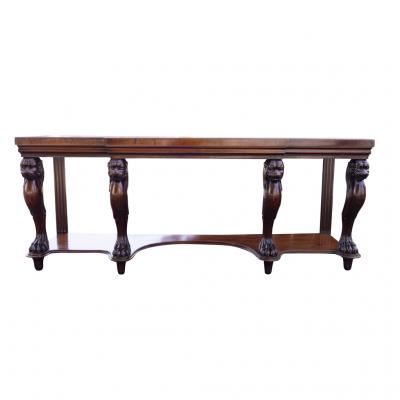 Regency Mahogany Serving Table