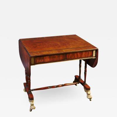 Regency Mahogany Sofa Table