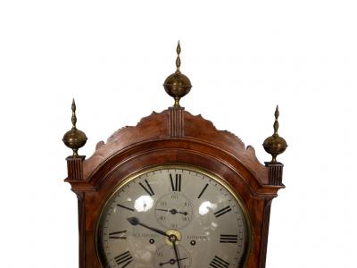 Regency Mahogany Tall Case Clock by W Ashford London