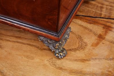 Regency Mahogany Tea Caddy