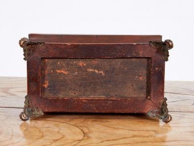 Regency Mahogany Tea Caddy