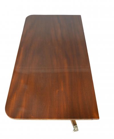 Regency Mahogany Three Pedestal Dining Table