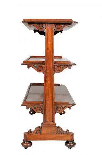 Regency Mahogany Trolley