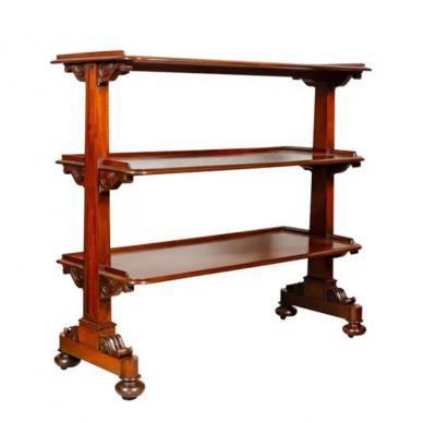 Regency Mahogany Trolley