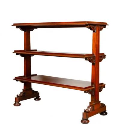 Regency Mahogany Trolley