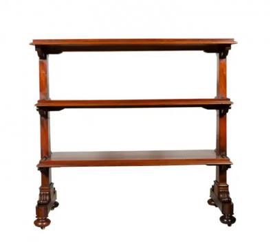 Regency Mahogany Trolley