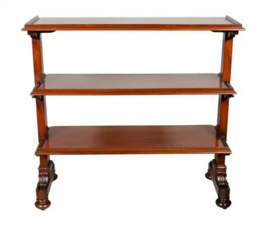 Regency Mahogany Trolley