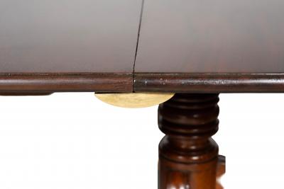 Regency Mahogany Two Pedestal Dining Table