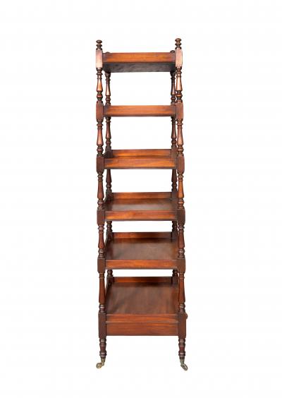 Regency Mahogany Whatnot