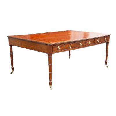 Regency Mahogany Writing Table