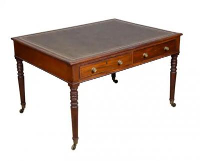 Regency Mahogany Writing Table