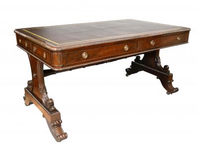 Regency Mahogany Writing Table