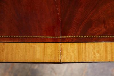 Regency Mahogany and Satinwood Sofa Table